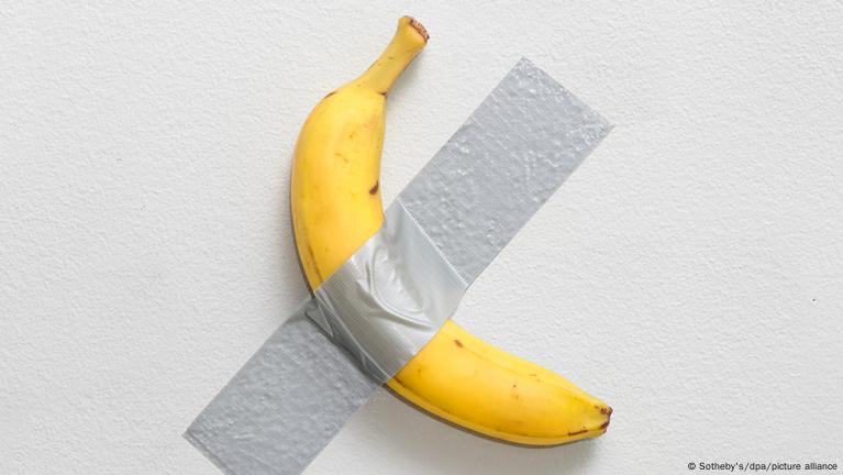 A duct-taped banana sold for millions of dollars
